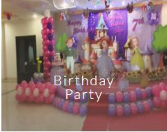 Birthday Party hall near Dwarka mor